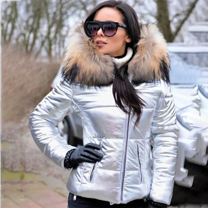 Honor | Manteau pour femmes élégant doublé en fausse fourrure