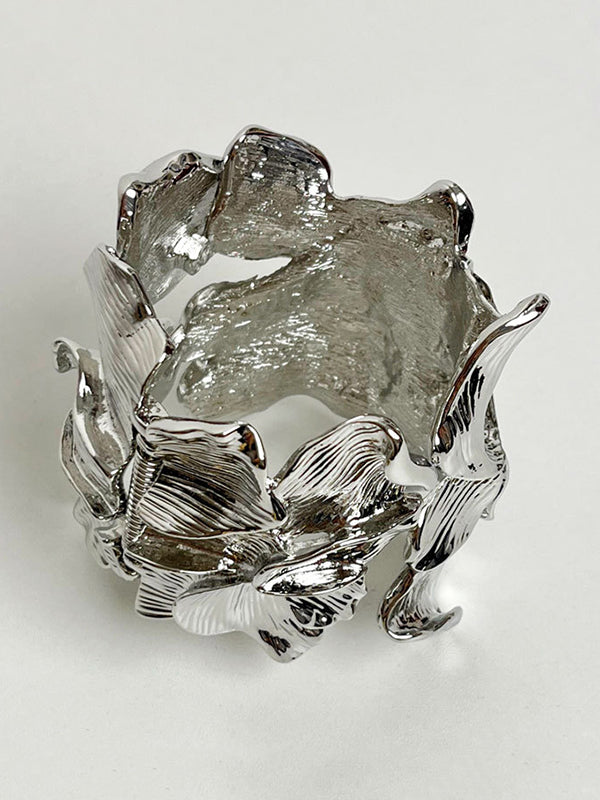 Bracelet géométrique en forme de fleur