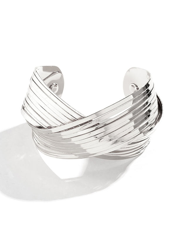 Bracelet géométrique couleur unie
