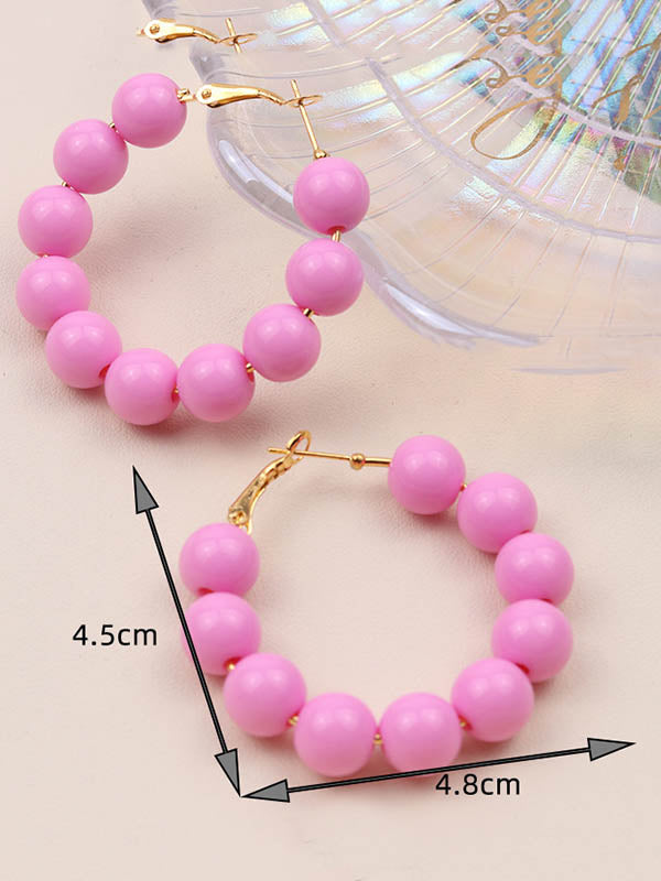 Boucles d'oreilles géométriques