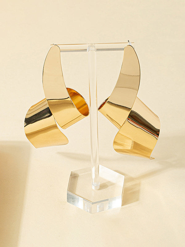 Boucles d'oreilles géométriques