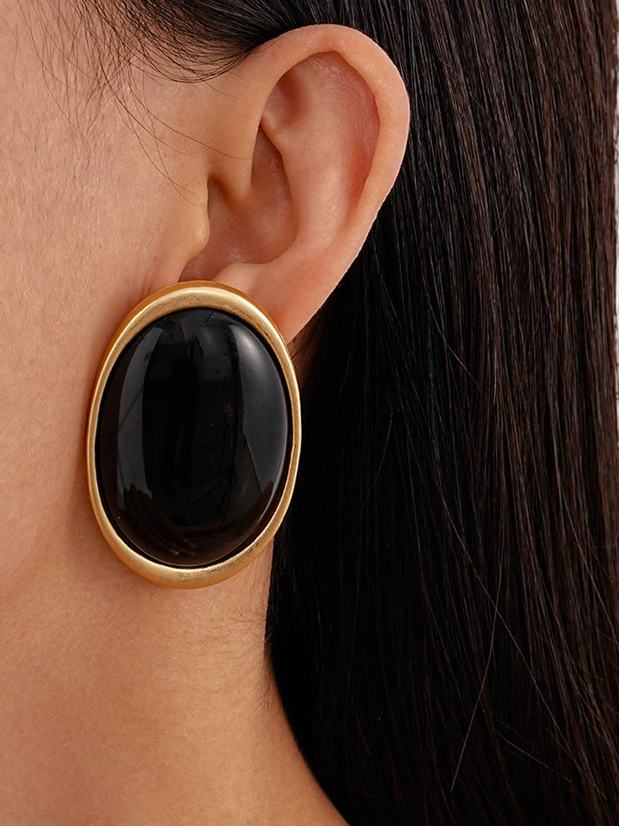 Boucles d'oreilles pendantes géométriques