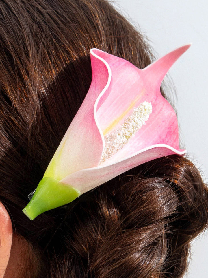 Pinces à cheveux à fleurs en 3D