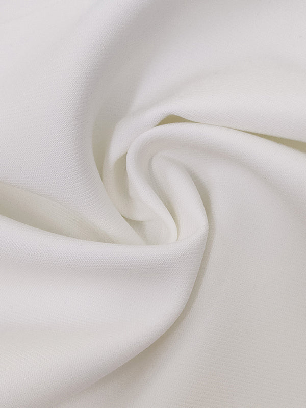 Irrégularité manches longues asymétrique boutonné Double boutonnage couleur unie à empiècements col en pointe Blazer Robes courtes