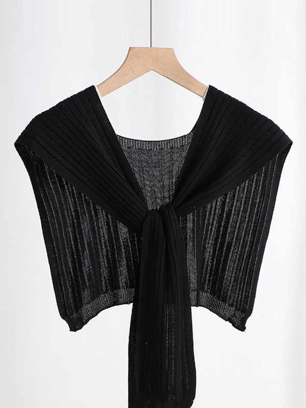 Écharpe décontractée en tricot