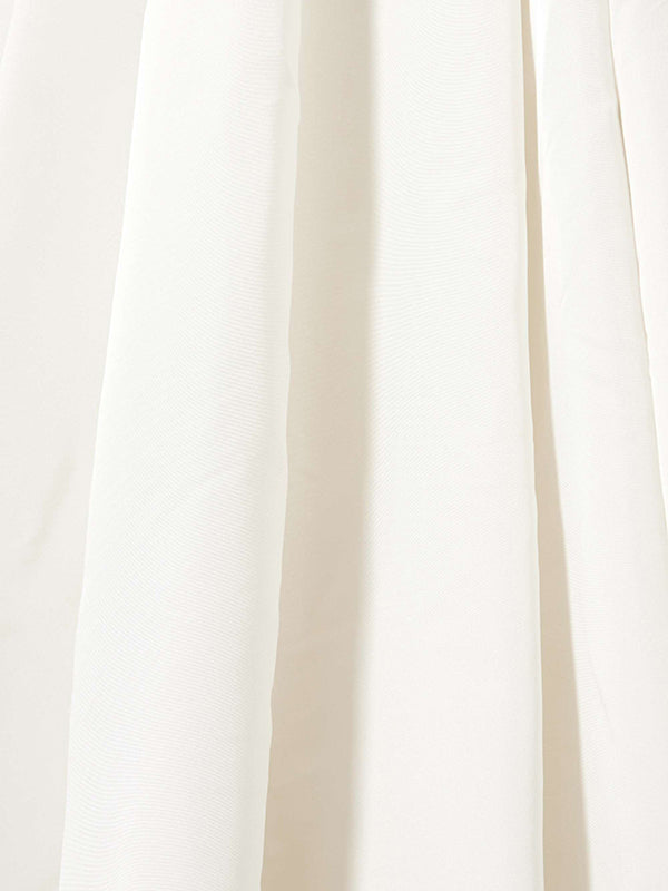 Ensemble deux pièces à ourlet plongeant, coupe portefeuille, à falbalas, à col en V, couleur unie – chemise + pantalon