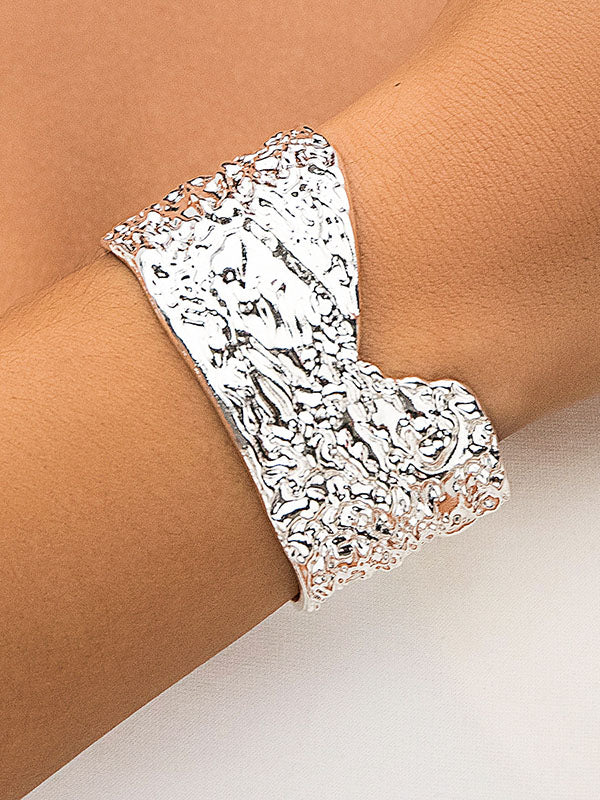 Bracelet géométrique couleur unie