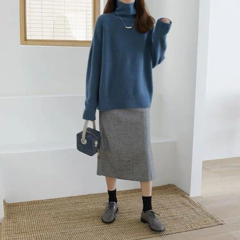 Nina | Pull à col roulé tendance pour femmes