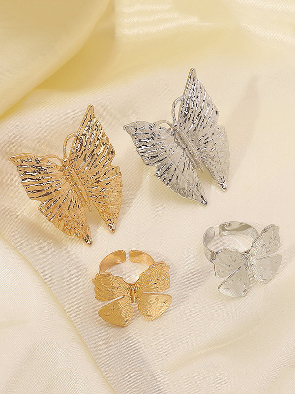 Bague en forme de papillon