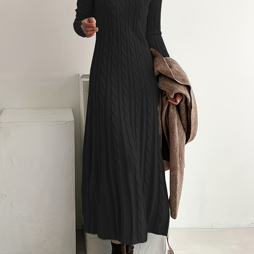 Isabella | Robe maxi élégante pour femmes en tricot