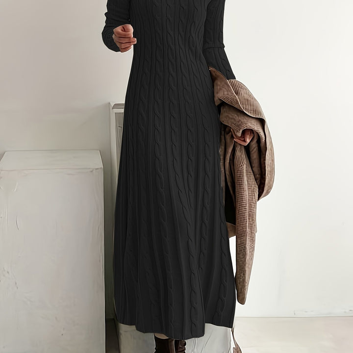 Isabella | Robe maxi élégante pour femmes en tricot