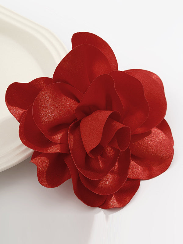 Broche à fleurs en 3D