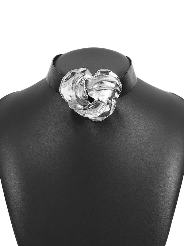Collier en forme de fleur