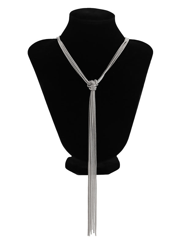Collier à pompons