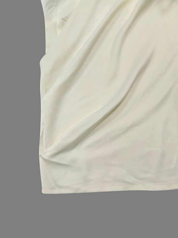 T-shirt urbain à manches courtes, couleur unie