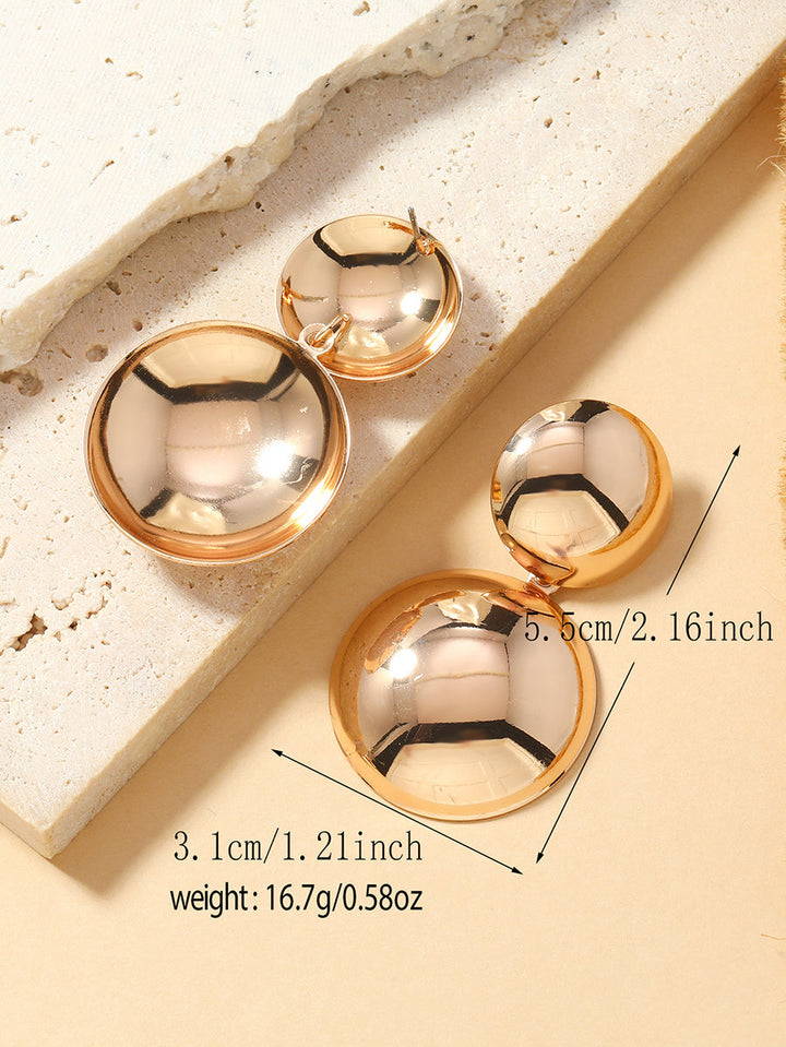 Boucles d'oreilles géométriques