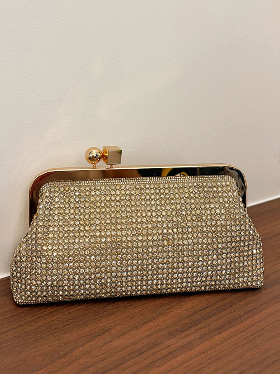 Sac à main géométrique couleur unie