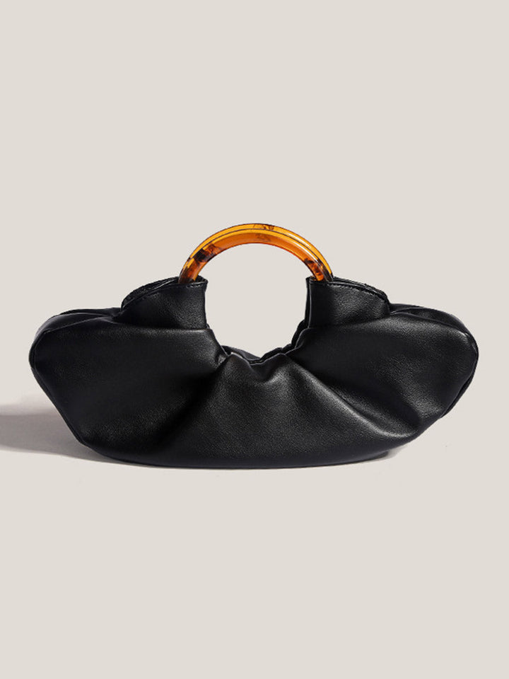 Sac à main plissé
