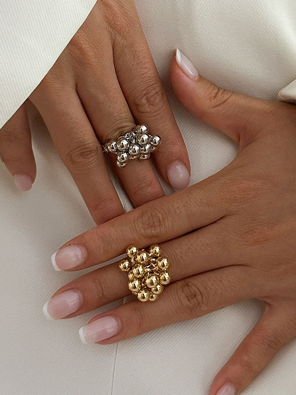 Bague géométrique
