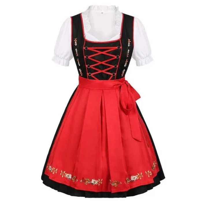 Robe Dirndl Mini Élégante pour Femmes | Traditionnelle Festive