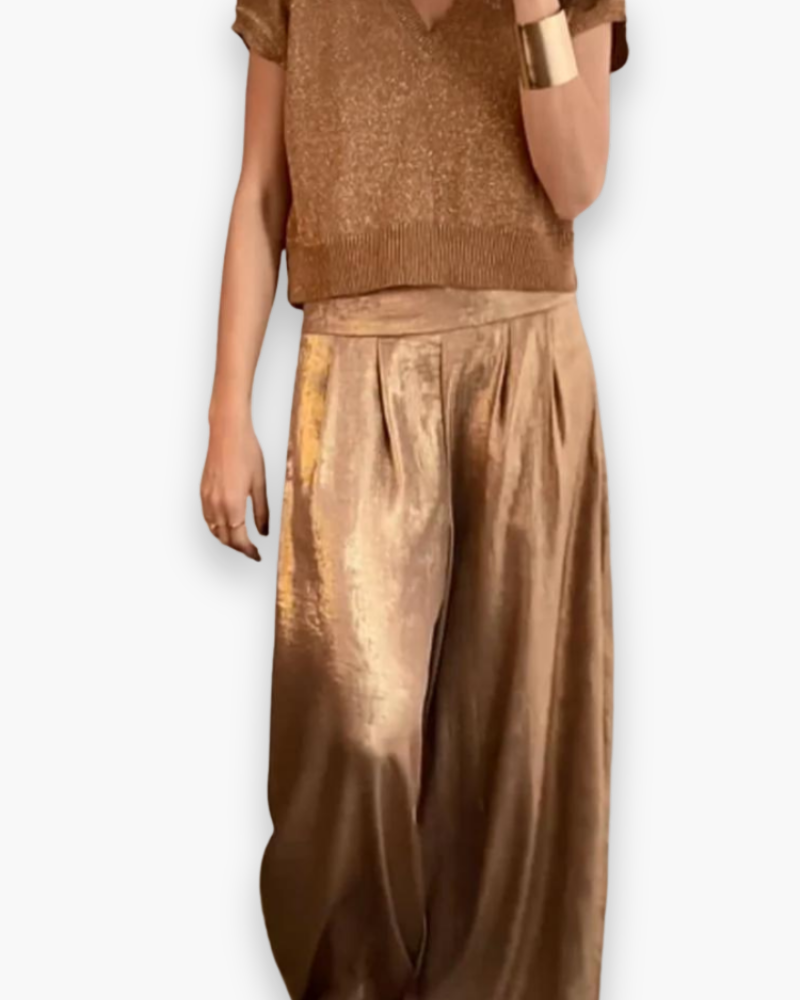 Ensemble Élégant pour Femmes : Haut et Pantalon | Polyvalent