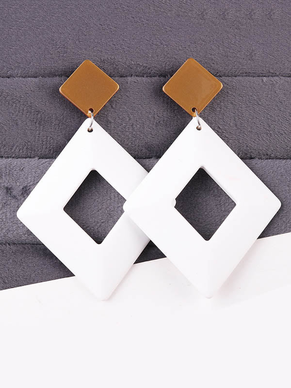 Boucles d'oreilles géométriques