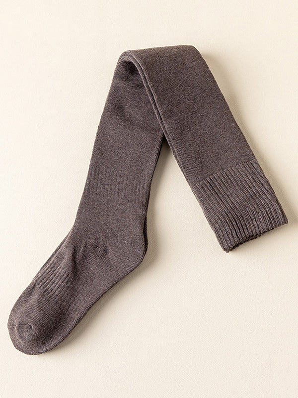 Chaussettes chaudes en velours