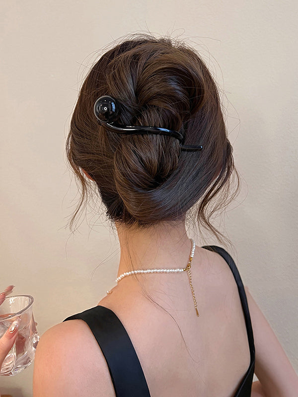 Pinces à cheveux géométriques