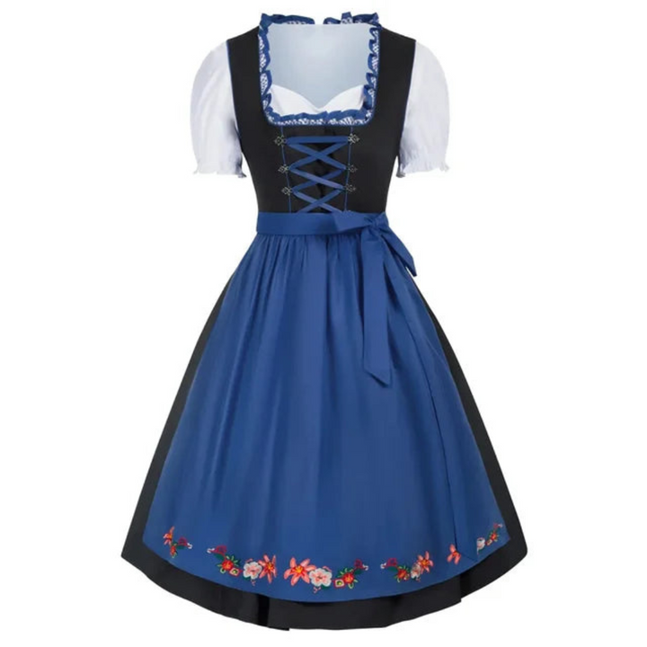Robe Dirndl Mini Élégante pour Femmes | Traditionnelle Festive