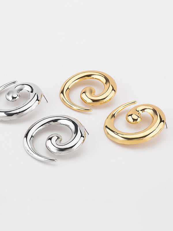 Boucles d'oreilles pendantes géométriques