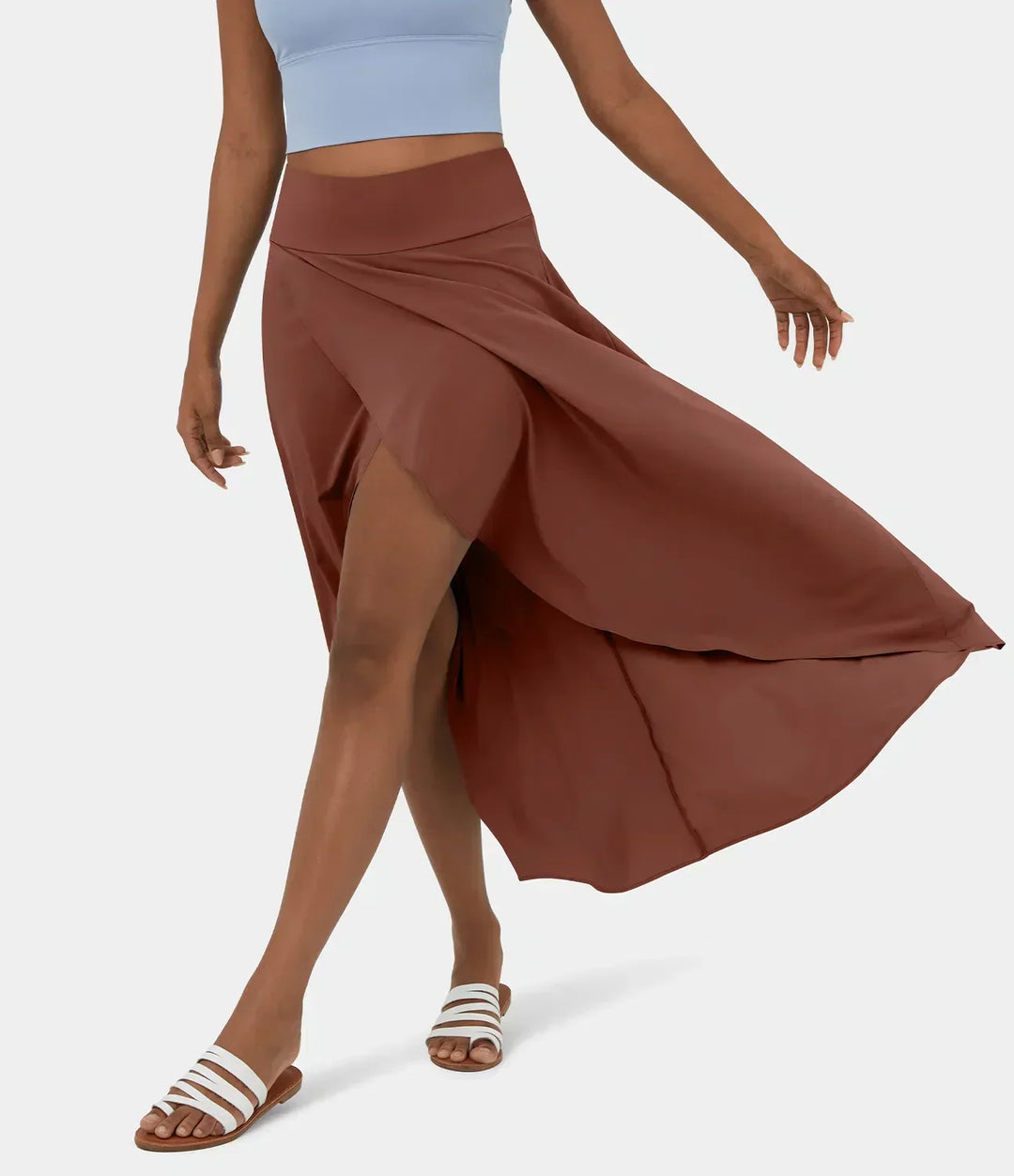 Natalia | Jupe maxi confortable avec fente