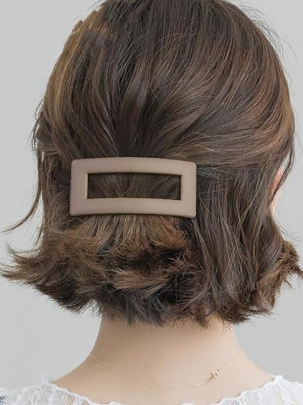 Pinces à cheveux géométriques ajourées