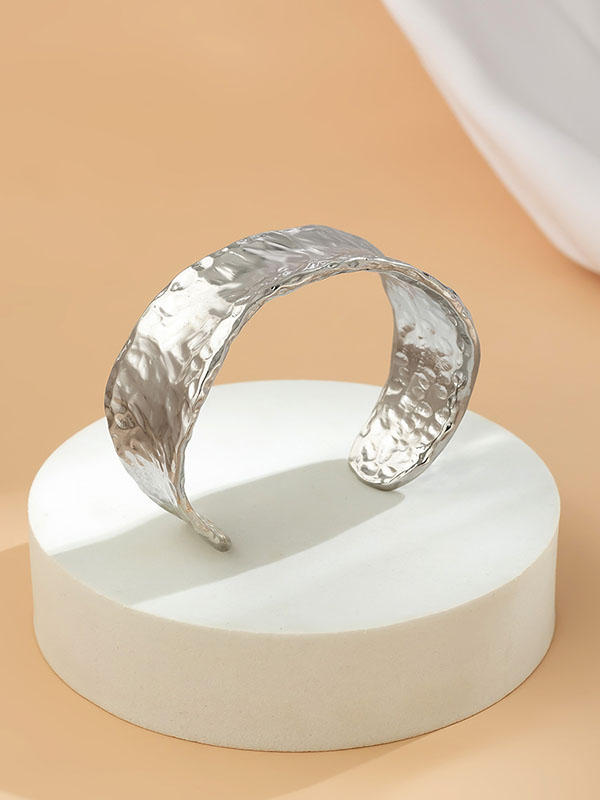 Bracelet géométrique couleur unie