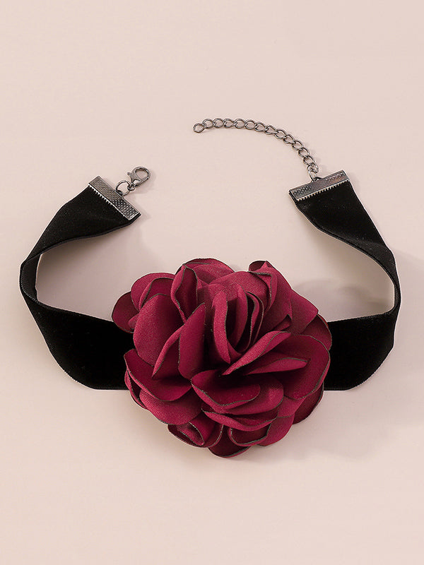 Collier en forme de fleur