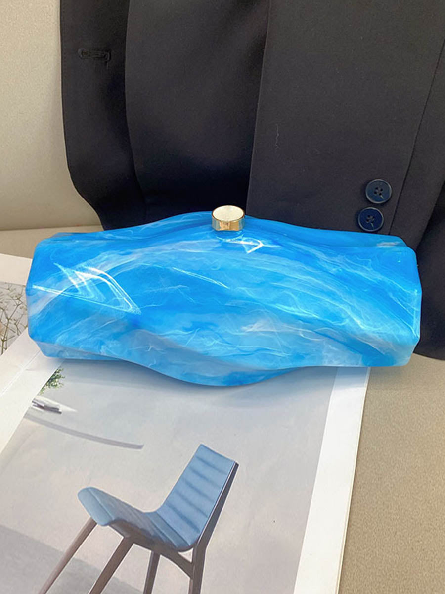 Sac à main géométrique à chaîne