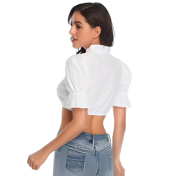 Blouse Dirndl Zenia Élégante pour Trachten