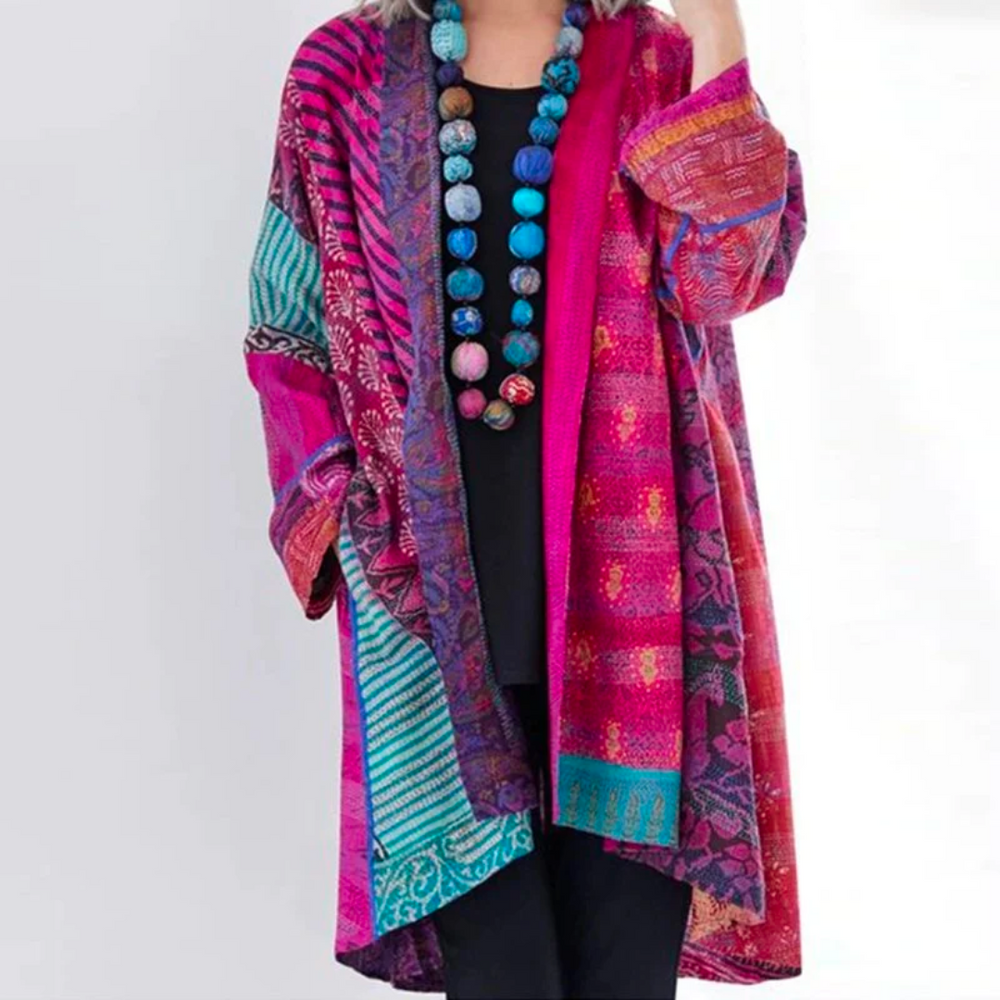 Gilet multicolore pour femmes | Décontracté