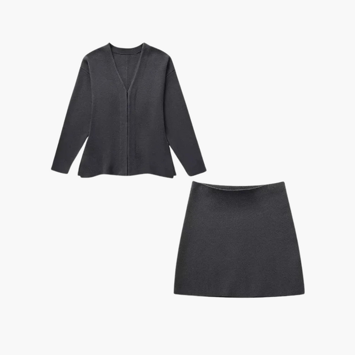 Ensemble tricoté pour femmes – élégant et à la mode
