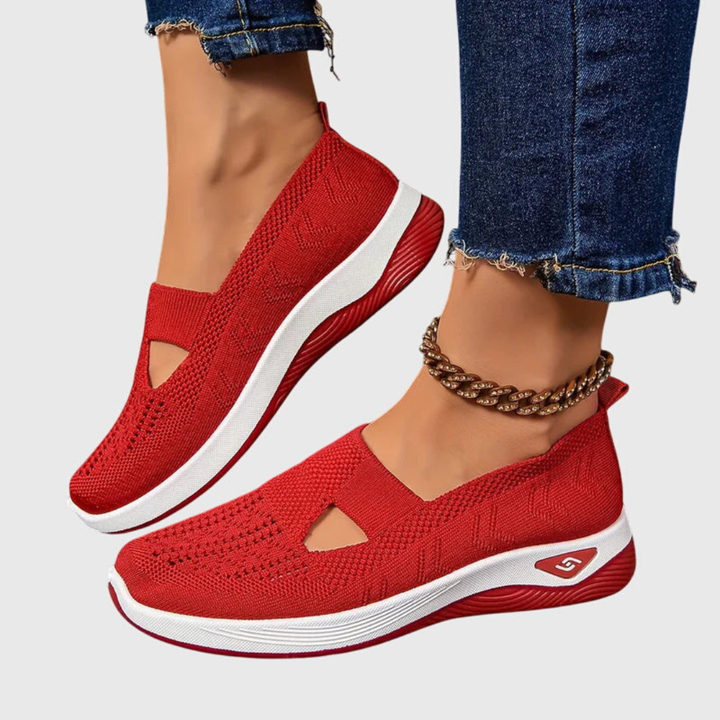 Frieda | Baskets à enfiler en tricot respirantes pour femmes