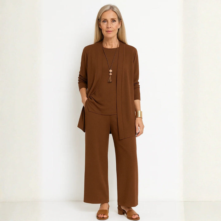 Kirsten | Ensemble de Lounge Minimaliste en Trois Pièces pour Femmes