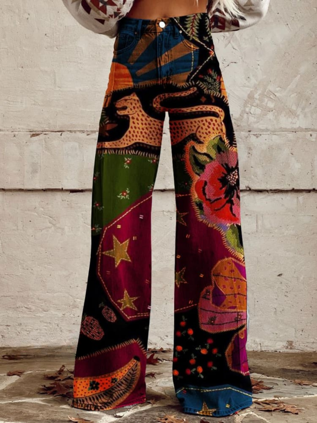 Luna | Pantalons larges organiques pour un style mystique