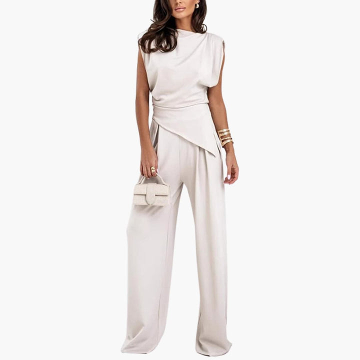 Ensemble femme - Costume élégant avec jambes larges