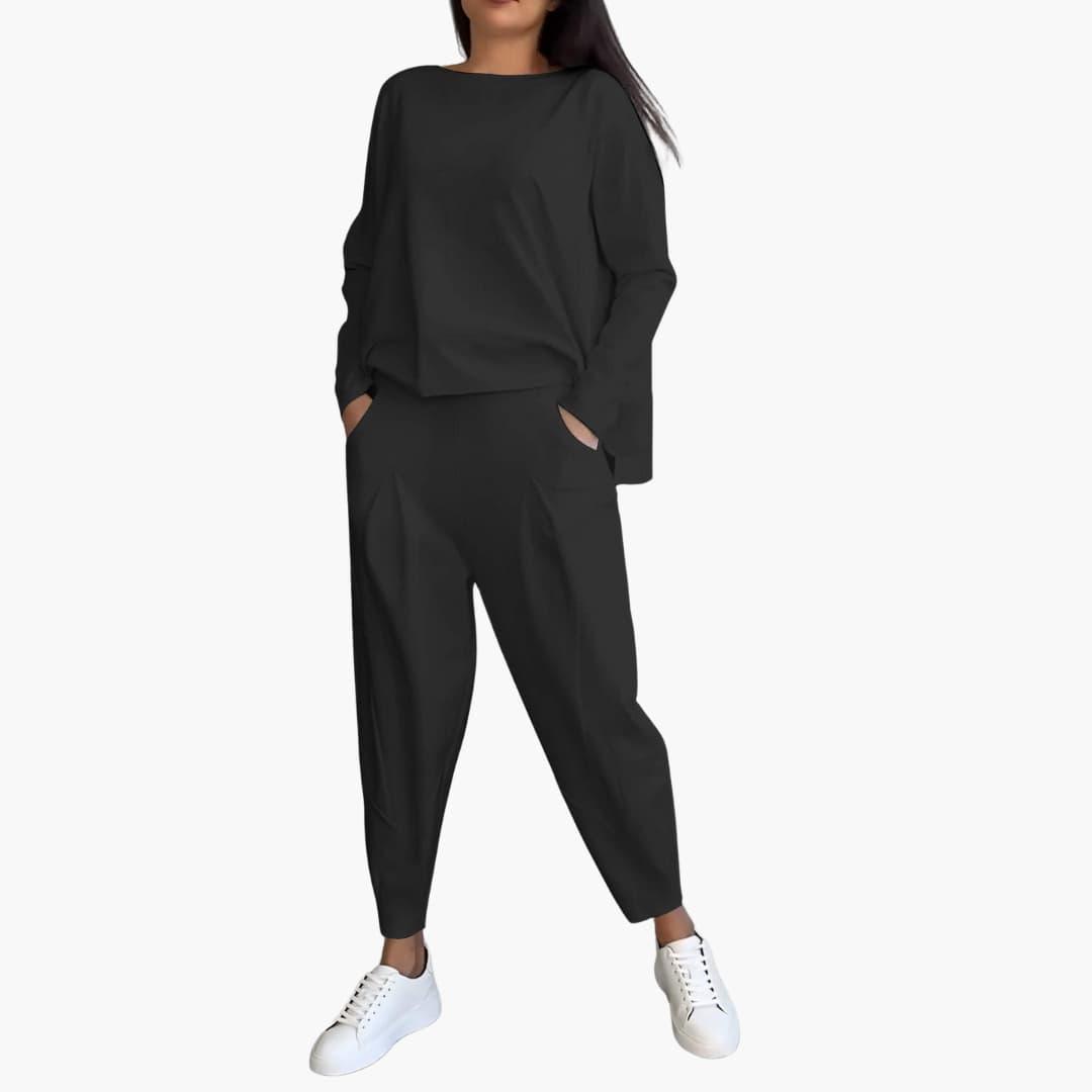 Ensemble deux pièces élégant et confortable pour femmes
