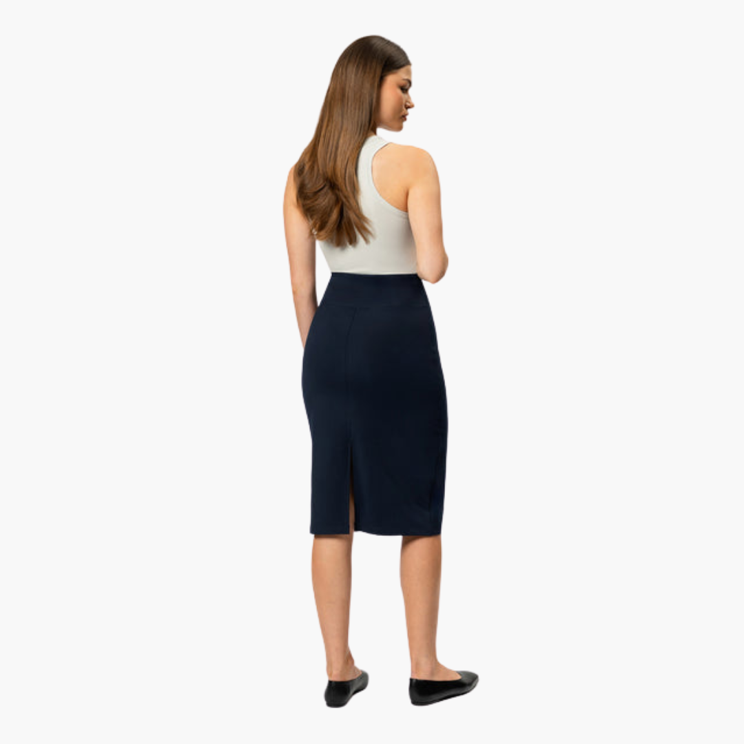 Jupe midi élégante pour femmes – polyvalente et stylée