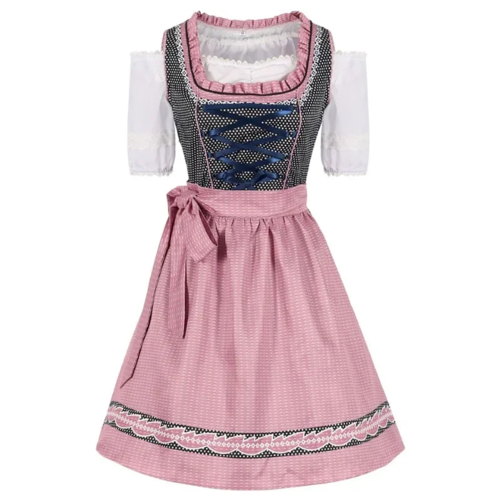 Robe dirndl pour femmes avec coupe moderne | Style traditionnel en longueur midi