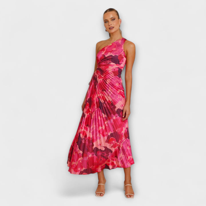 Sienna - Robe maxi élégante avec découpes