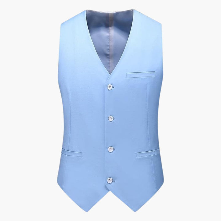 Costume moderne pour invité de mariage - pour hommes avec gilet et pantalon