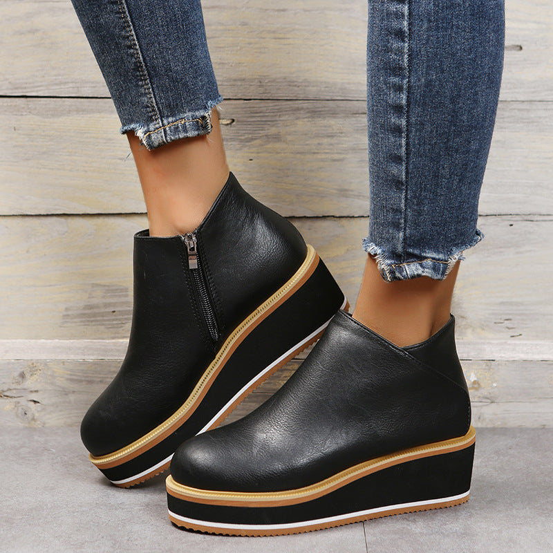 LAVINIA – Bottes en cuir luxueuses pour femmes