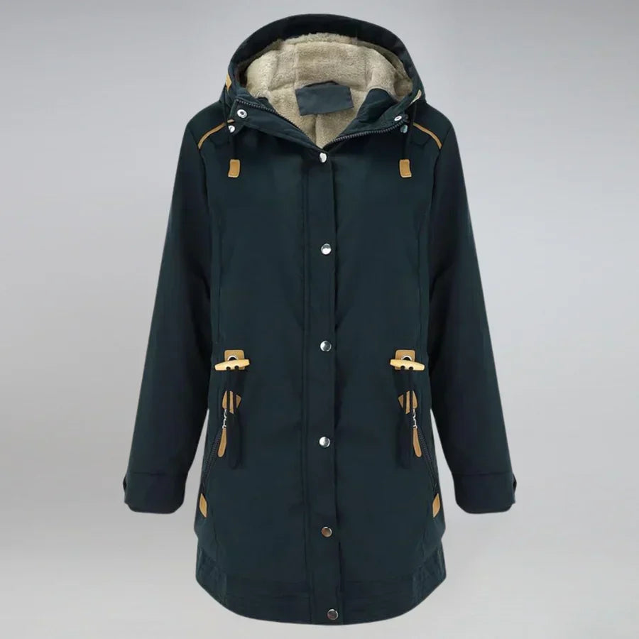 Eyla - Veste de parc pour femmes, douillette et imperméable