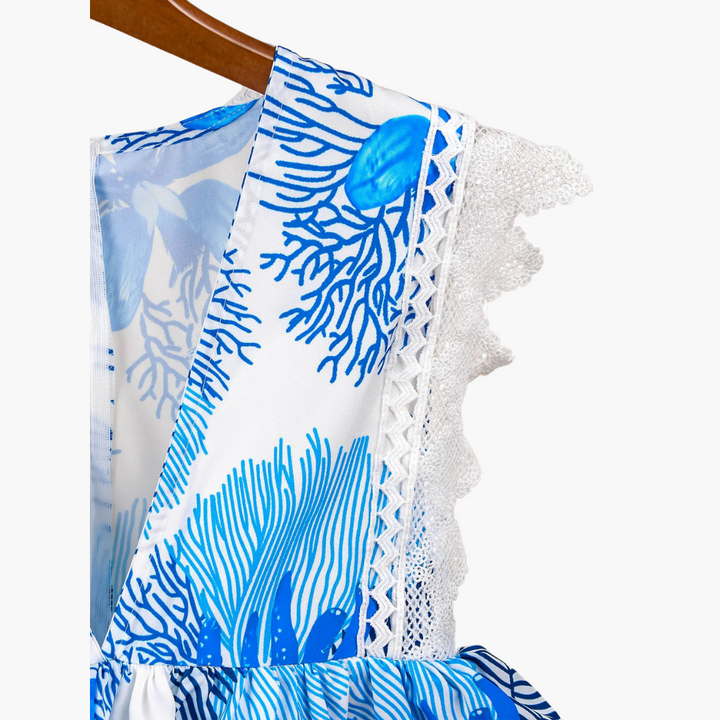 Robe Maxi en Dentelle Tendance - Robe de Soirée Élégante pour Femmes